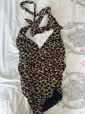 Malia Mills Leopard One Piece